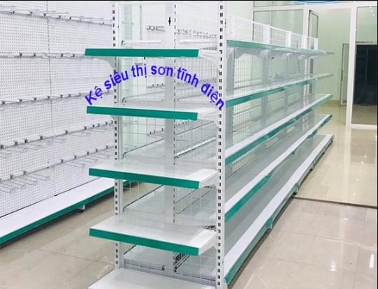 kệ sắt siêu thị 1